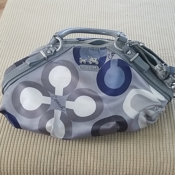 Coach Handbags - Coach Signature Satchel Handbag Purse